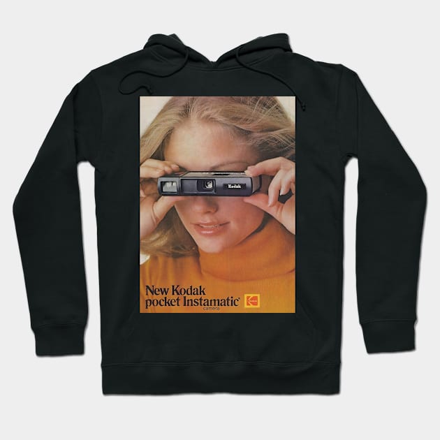 Kodak retro ad for the instamatic Hoodie by Lukasking Tees